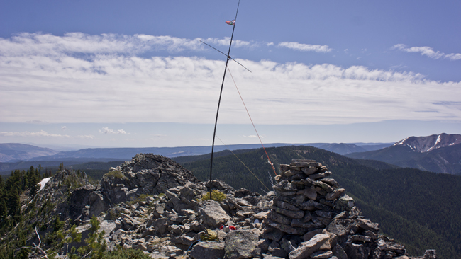 SOTA station on 50 MHz