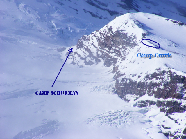 Camp Schurman and Curtis