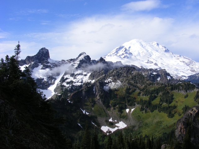 Mt. Rainier & Cowlitz chimeys