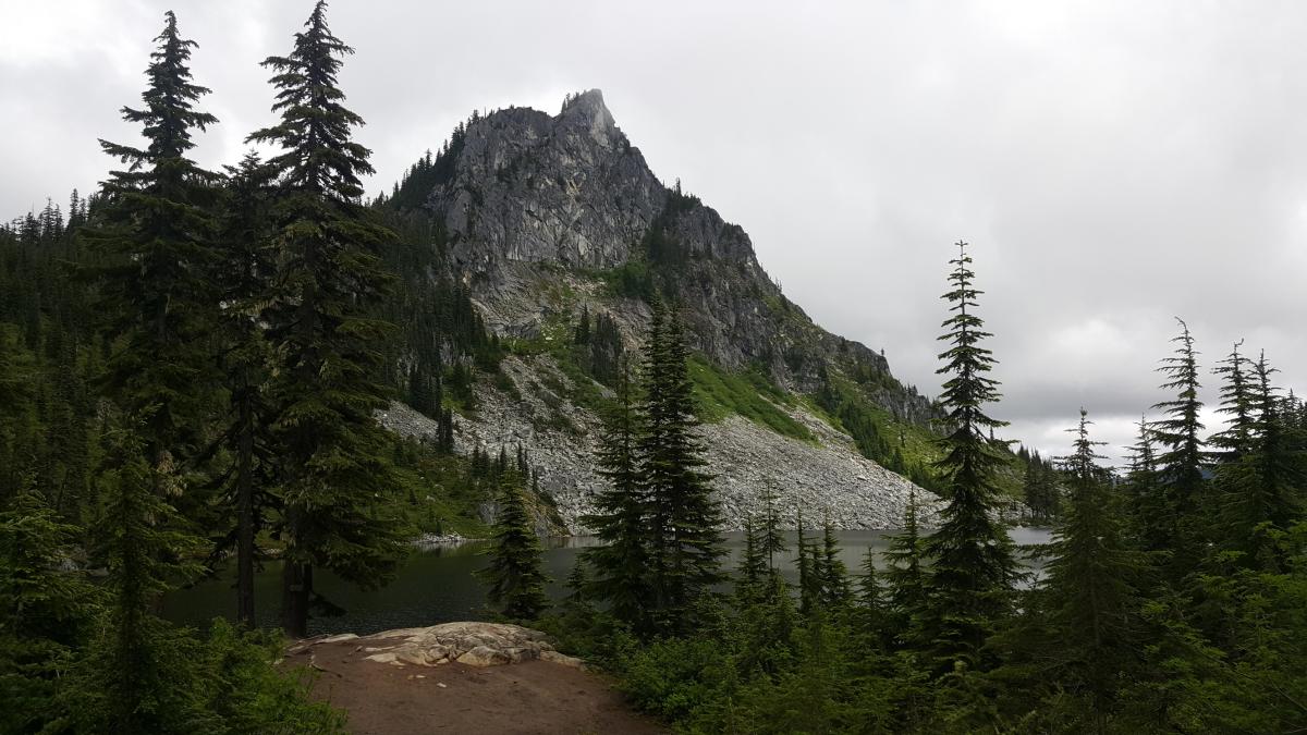 view from lake Valhalla