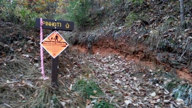 Trailhead Sign