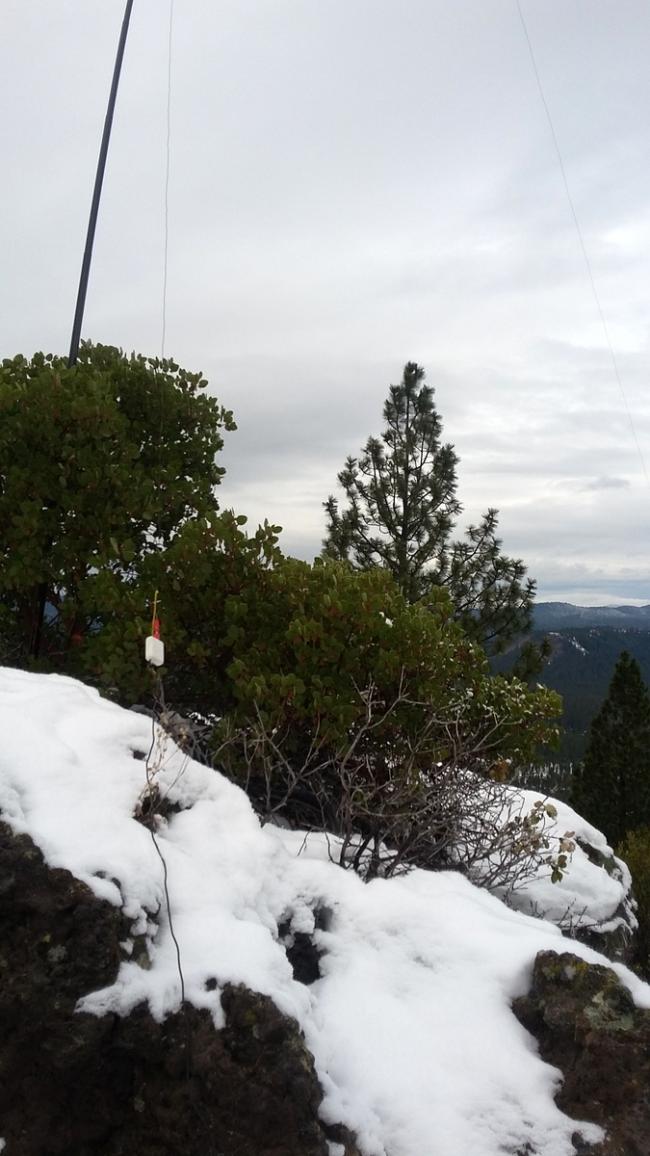 HF Antenna on Pistol Butte