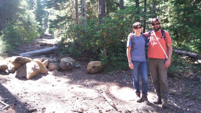 Peavine Mtn, start of road walk up NF-4661