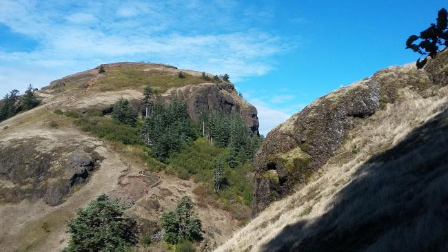 Summit of Saddle Mountain