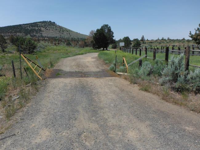 Turn off Lone Pine at Corral