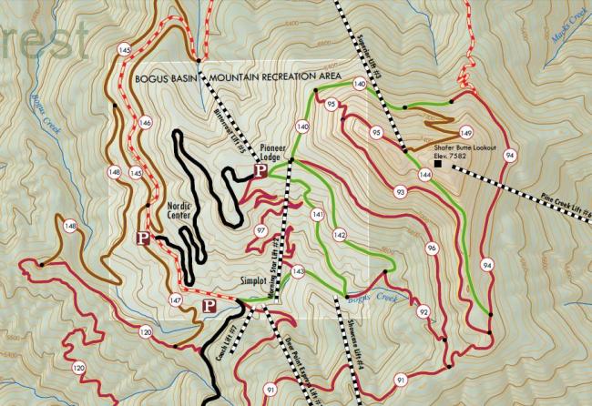 From Ridge to Rivers Map