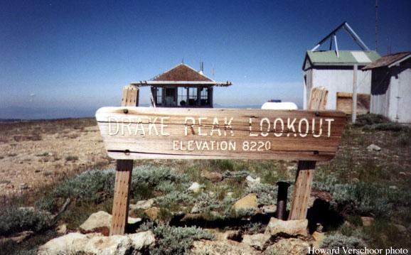 Drake Peak Lookout on Light Peak