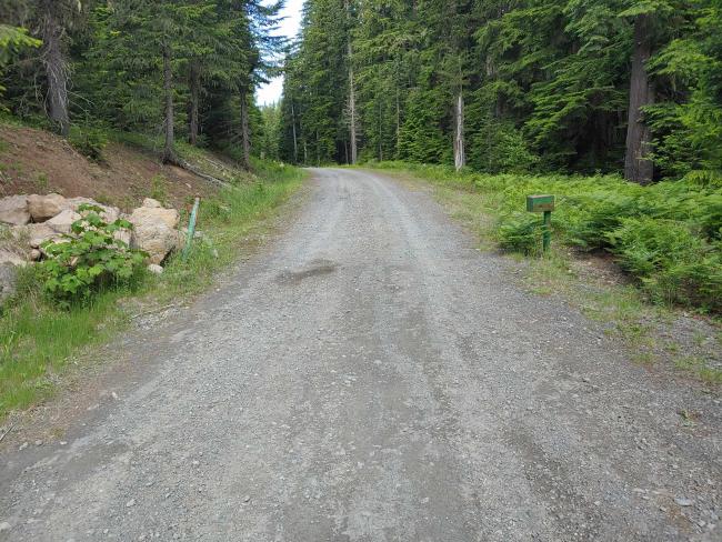 Old "trailhead"