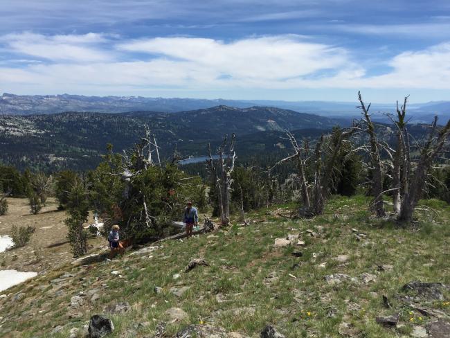 SE View - Goose Lake, Brundage, McCall and Cascade Lake