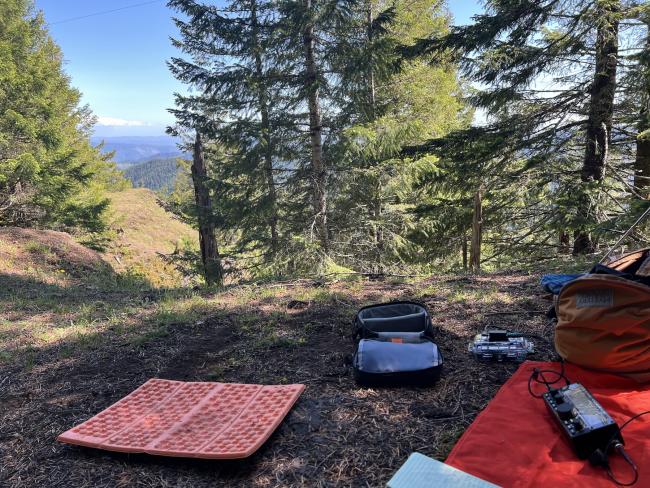 Gear on summit