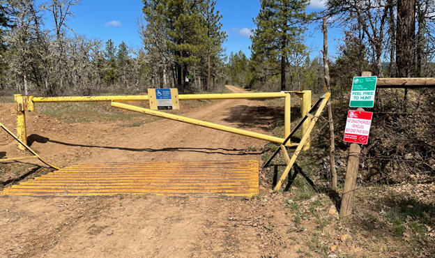 No problem with access at gate.