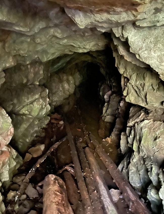 Bonanza mine entrance 