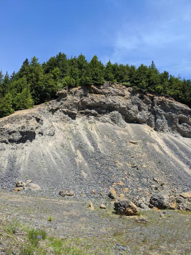 quarry wall, no less daunting