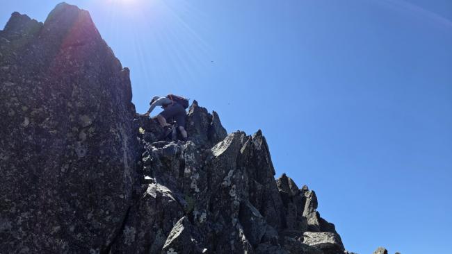 K6ARK on the final scramble