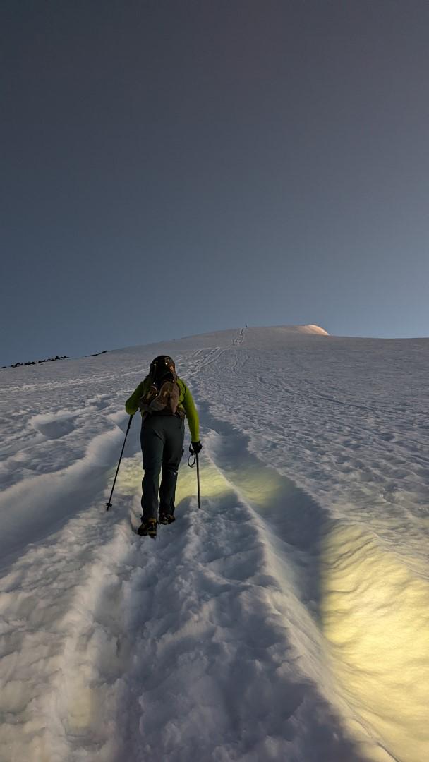 Stairmaster to the false summit