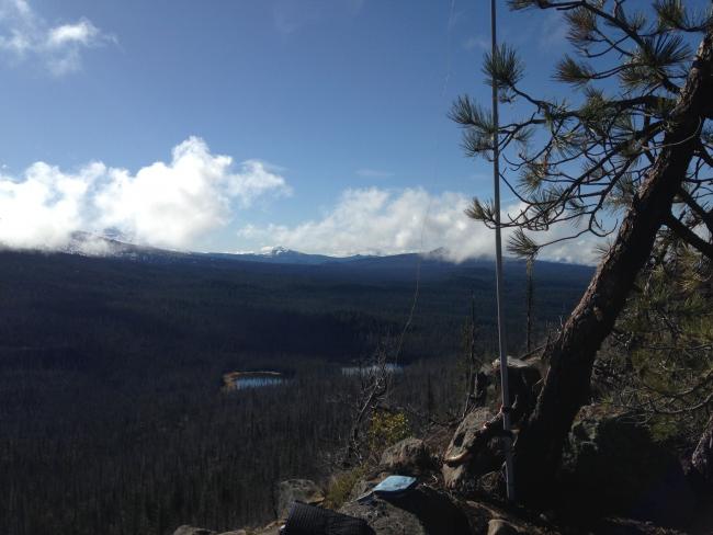 Patjens lakes from the summit of CM-132