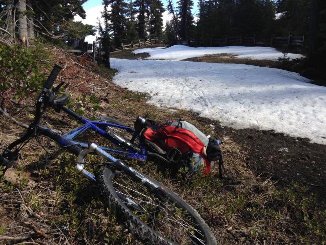 Mountain-biking and SOTA outings...a great combination