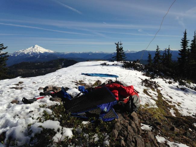 Mt. Beachie, a summit station with a view