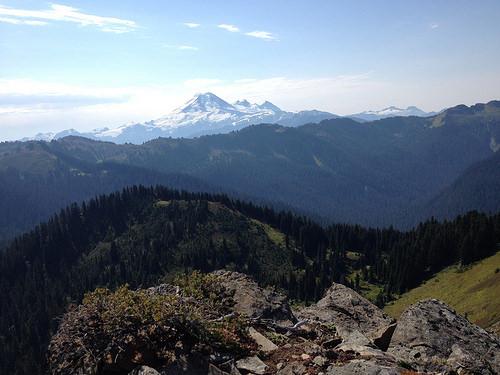 Mt Baker & Grant Peak from Cowap Peak