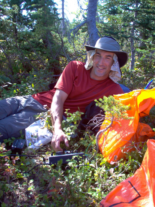 W7TAO operating the Begali Adventure paddle on Cowap Peak