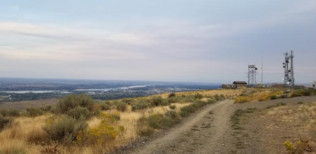 Summit area looking East