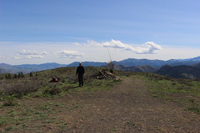 Main summit, looking toward South summit