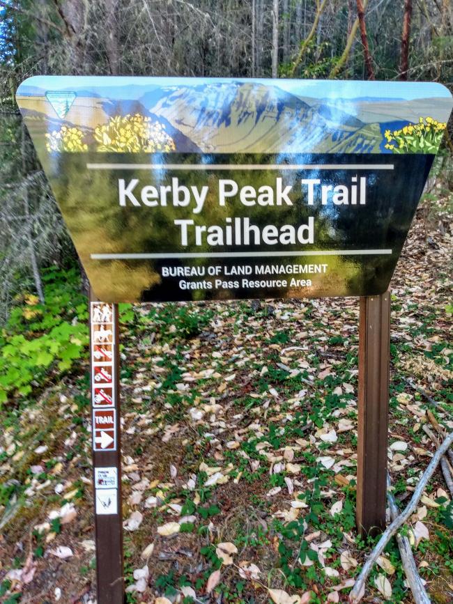 Kerby Peak Trail Head