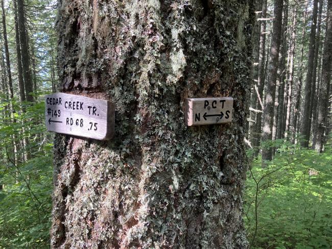 Intersection with PCT