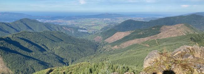 Gold Peak Looking West