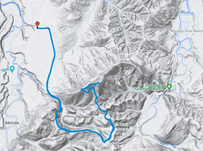 Lone Ridge Map