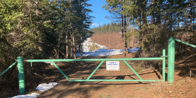 Green Gate at Trailhead