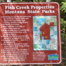Sign at Williams Pass
