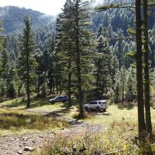 Trailhead for Full-Sized Vehicles after August 31