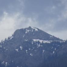 The Patrol Mountain Lookout from the Deadman Hill trail