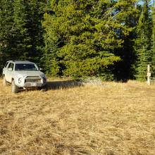 Full Sized Vehicle Parking Area