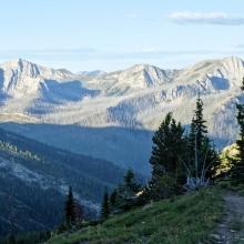 Flathead Alps from White River Pass