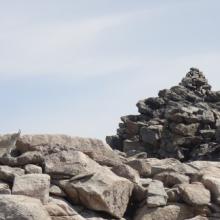 Mountain Goat & Summit Cairn