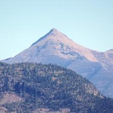 Evans Peak (W7M/CL-004) from Summit