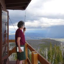 Working KM7LIB in Helena