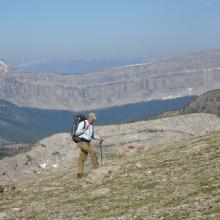 Chinese Wall from Peak 8642