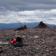 Summit cairns