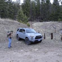 Parking Area - Consider climbing directly from here