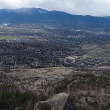 From the south boulder patch