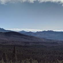 Panorama of the view