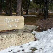 Sylvan Park entrance sign