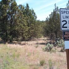 County Speed Limit + Private Property??