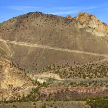 Diagonal slash is Burma Road