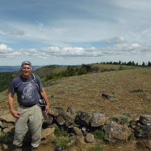 At the summit of Lookout Mountain