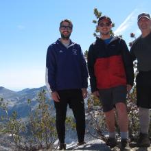 My climbing party on the summit