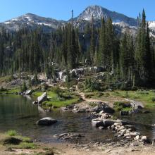 Eagle Cap from Moccasin Lake